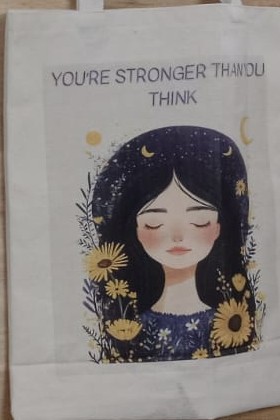 Stronger Than You Think Tote Bag